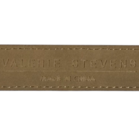 Valerie Stevens Leather Belt Set‎ Black L Skinny Bow Tie Women Accessory Bundle - Picture 7 of 8